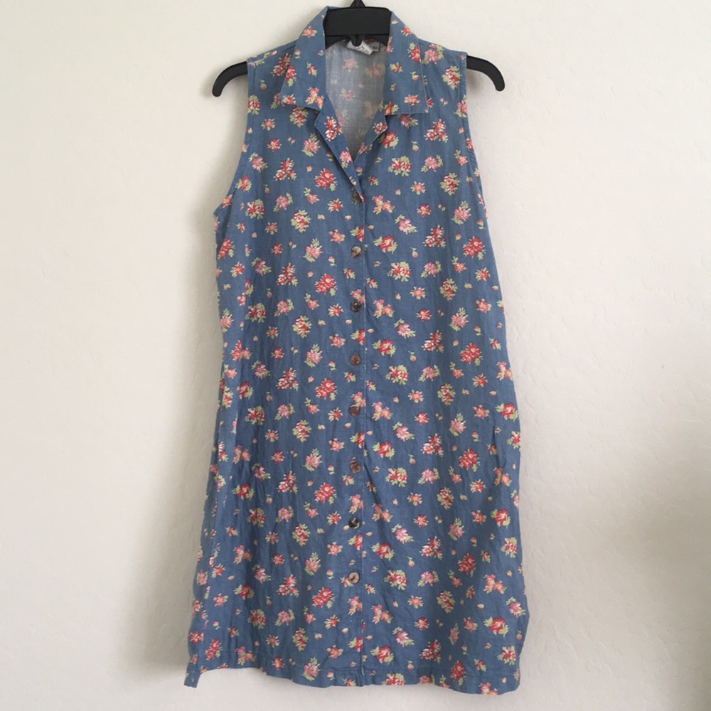 Button up dress